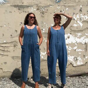 Leroy Dark Denim Jumpsuit